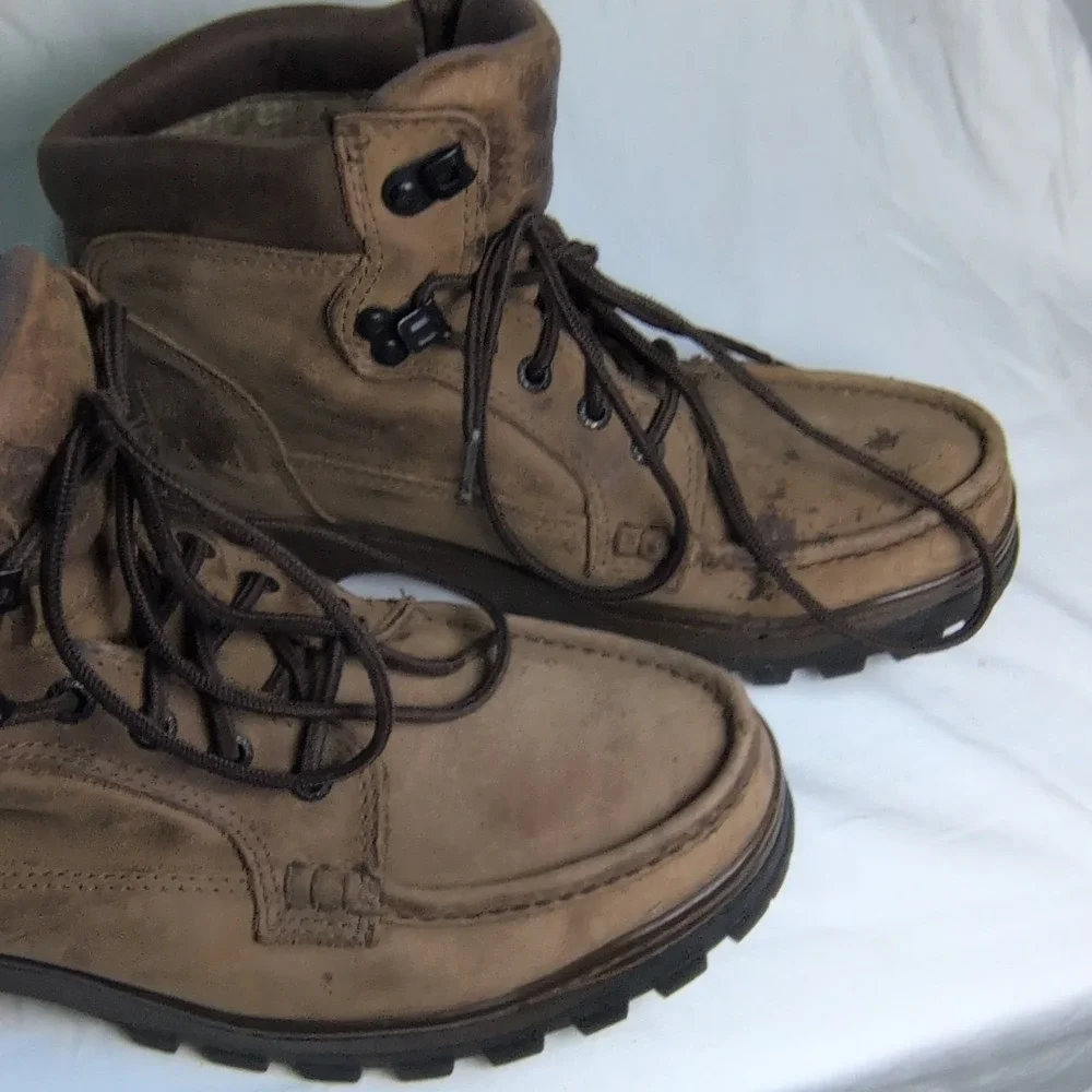 Rocky‎ Gore-Tex Waterproof Leather Hiking Work Boots Mens 10.5 med Vibram Style
